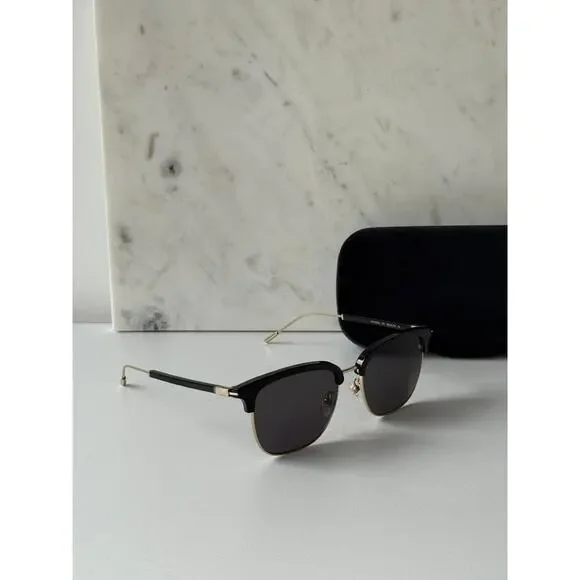 NEW Gucci GG1275SA Black Gold Clubmaster Sunglasses - Picture 5 of 10